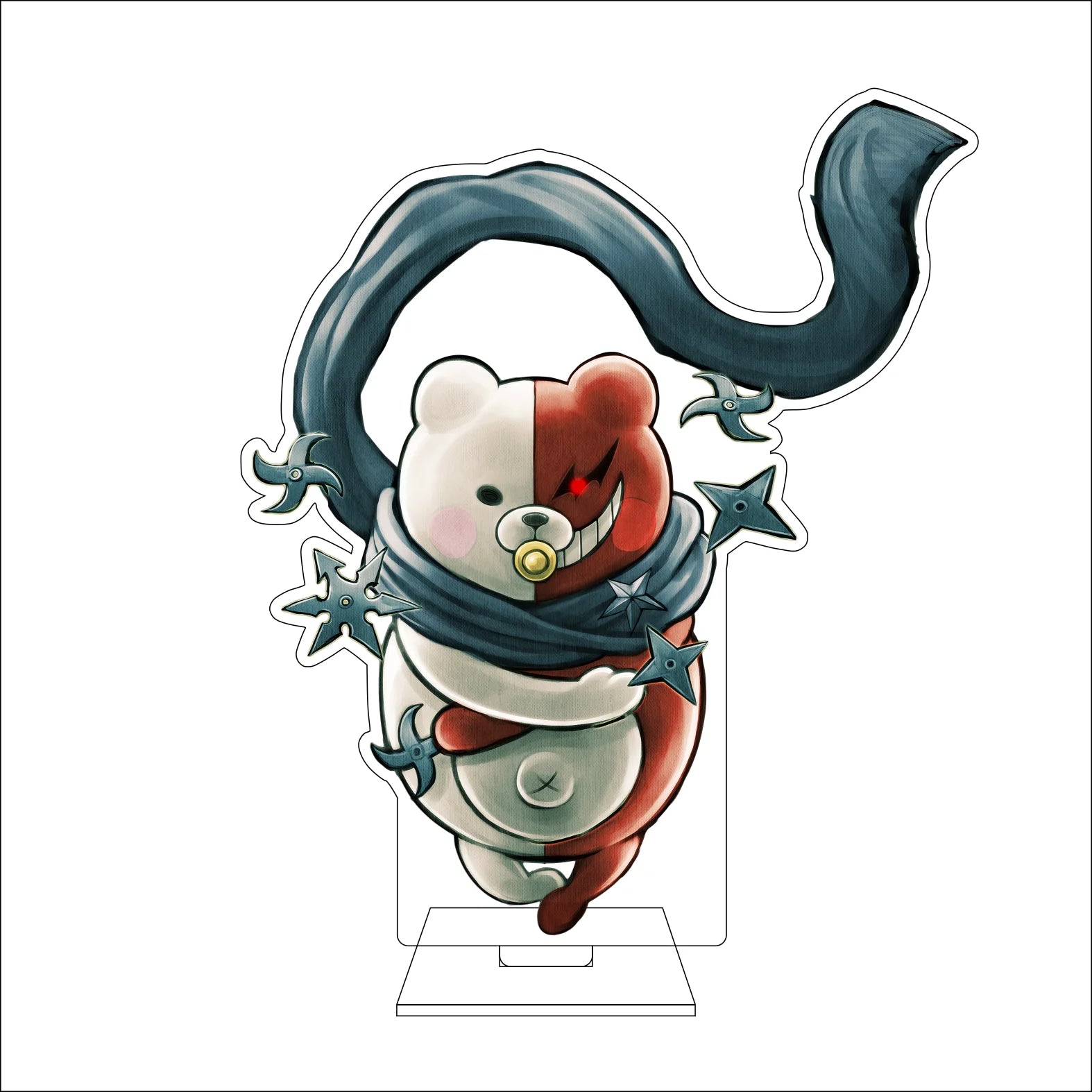 16CM Anime Danganronpa Cosplay Acrylic Figure Stand Plate Toko Fukawa Mondo Owada Maizono Sayaka Kirigiri Kyoko Ornaments Gifts