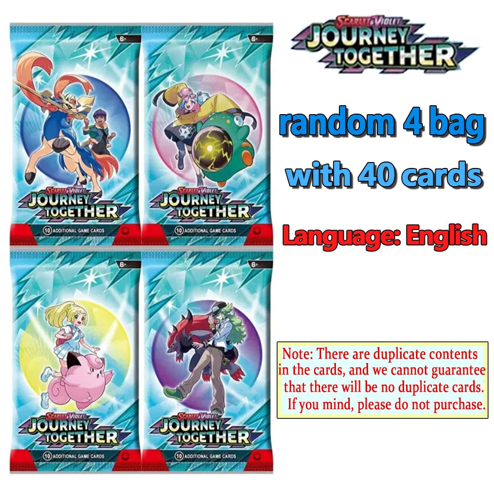 360Pcs Pokemon Card Prismatic Evolutions Scarlet Violet 151 Destined Rivals Black Bolt English Booster Battle Transaction Card