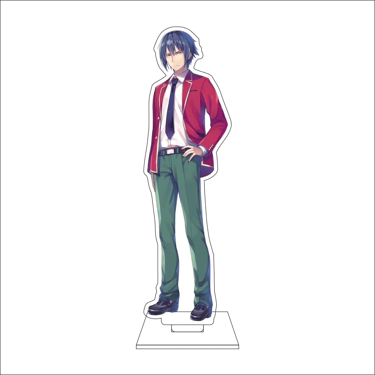16CM Anime Classroom of the Elite Cosplay Acrylic Figure Stand Plate Ibuki Mio Karuizawa Kei Horikita Suzune Ornaments Gifts