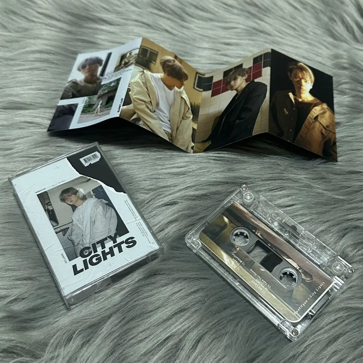 EXO BaekHyun Solo Album City Lights Korean Music Cassette Brand New Unopened Merchandise Collectors K Pop