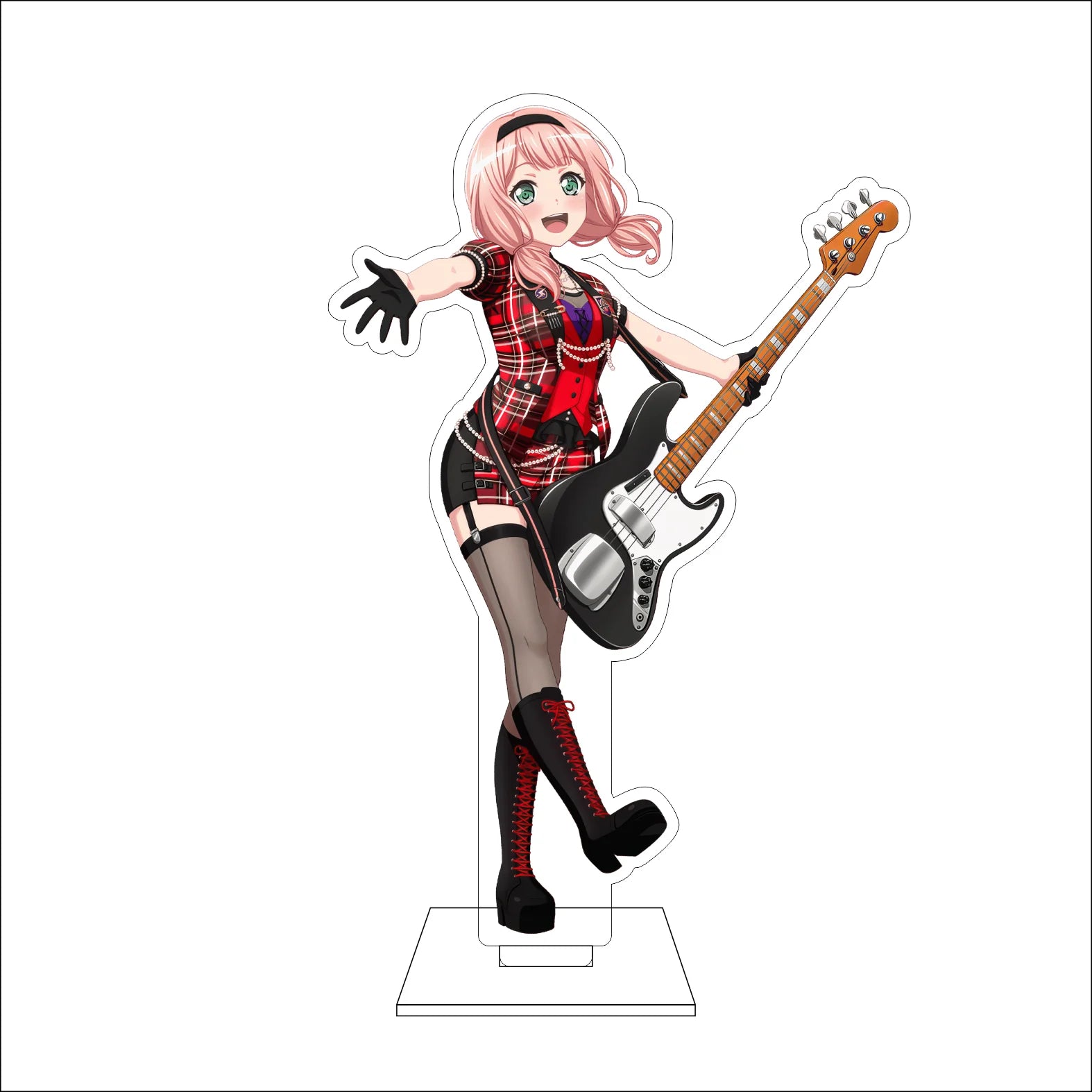 16CM Anime BanG Dream! Cosplay Acrylic Figure Stand Plate Ran Mitake Moca Aoba Himari Uehara Tomoe Udagawa Ornaments Gifts