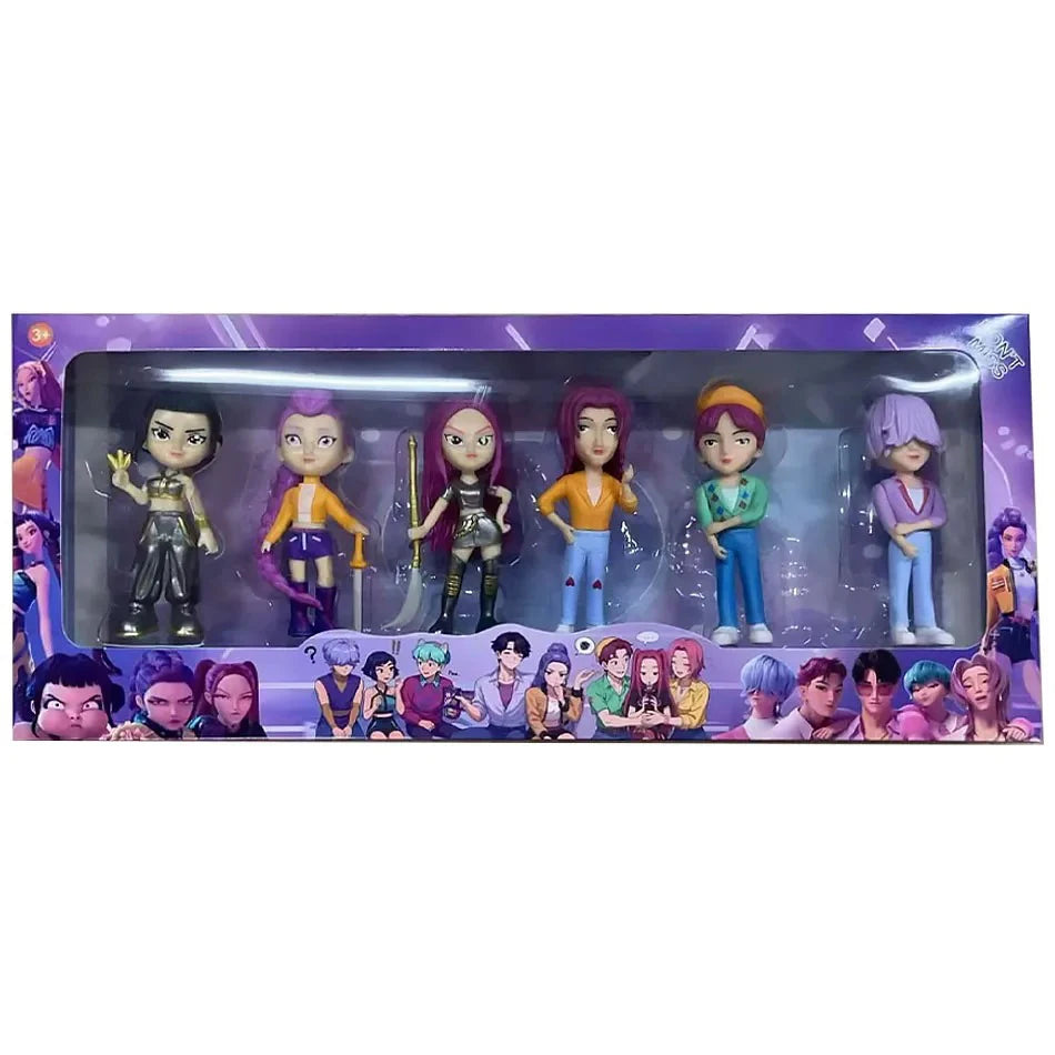 2027 Anime Kpop Devil Hunter Blind Box Disassembly Fun Blind Bag Small statue Peripheral model Desktop Blind box decoration gift