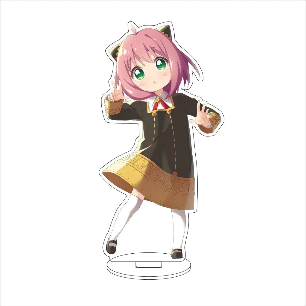 16CM Anime SPY×FAMILY Yor Forger Anya Forger Loid Forger Bond Forger Cos Acrylic Figure Stand Ornaments Chrismas Gifts