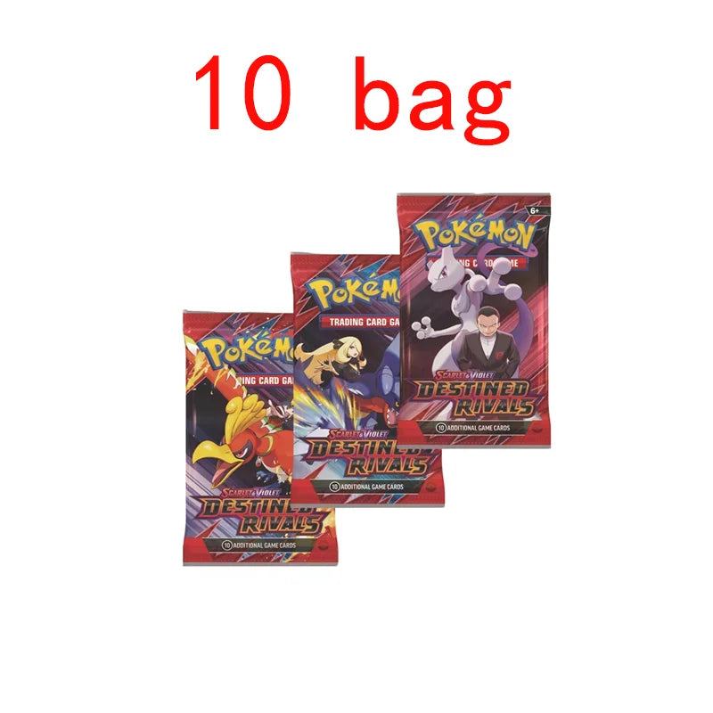 360Pcs Pokemon Card Prismatic Evolutions PHANTASMAL FLAMES Scarlet Violet 151 Black Bolt English Booster Battle Transaction Card