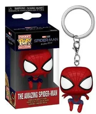 FUNKO POP Spider-Man the Spot Spider-GWEN GREEN GOBLIN ZOMBIE HUNTER SPIDEY Peter Parker Mysterio Keychain Vinyl Figure Toys