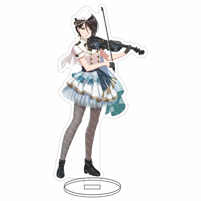 16CM Anime Figure BanG Dream! Morfonica Kurata Mashiro Hiromachi Nanami Futaba Tsukushi Kirigaya Toko Cos Acrylic Stand Ornament