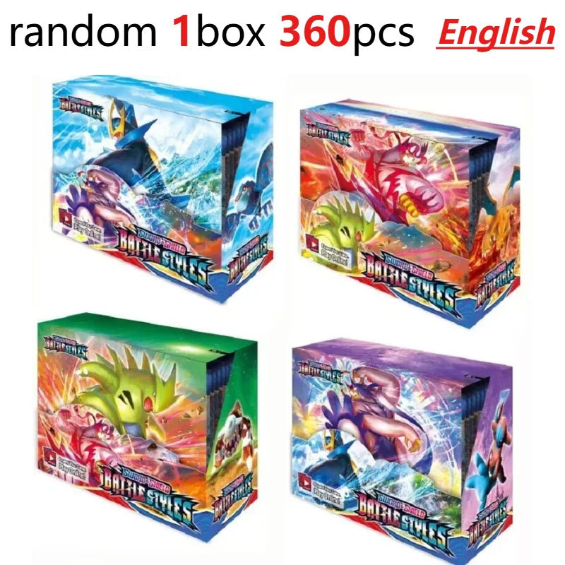fun 360Pcs Pokemon Card TCG Scarlet&Violet Prismatic Evolutions 151 Prism 36 Pack Pokemon Booster Box Collectible Tradiner Card