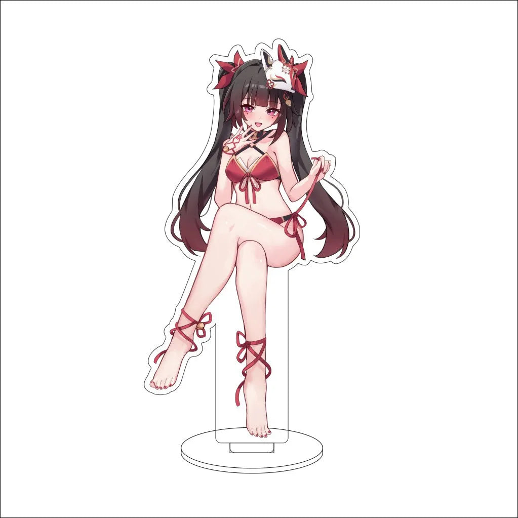 16CM Game Anime Honkai: Star Rail Sparxie Sparkle Cos Acrylic Figure Stand Ornaments Birthday Chrismas Lovely Gifts