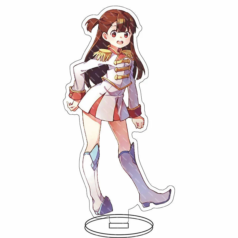 16CM Anime Figure Little Witch Academia‌ Kagari Lotte Jansson Sucy Manbavaran Diana Cavendish Cos Acrylic Stand Ornaments Gifts