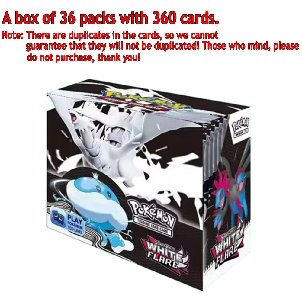 360Pcs Pokemon Card Prismatic Evolutions Scarlet Violet 151 Destined Rivals Black Bolt English Booster Battle Transaction Card