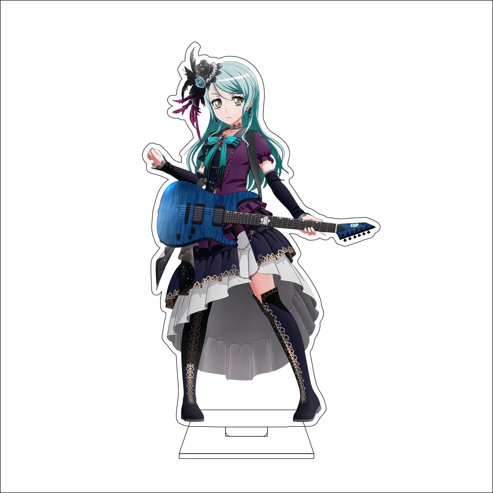16CM Anime BanG Dream! Cosplay Acrylic Figure Stand Plate Ran Mitake Moca Aoba Himari Uehara Tomoe Udagawa Ornaments Gifts