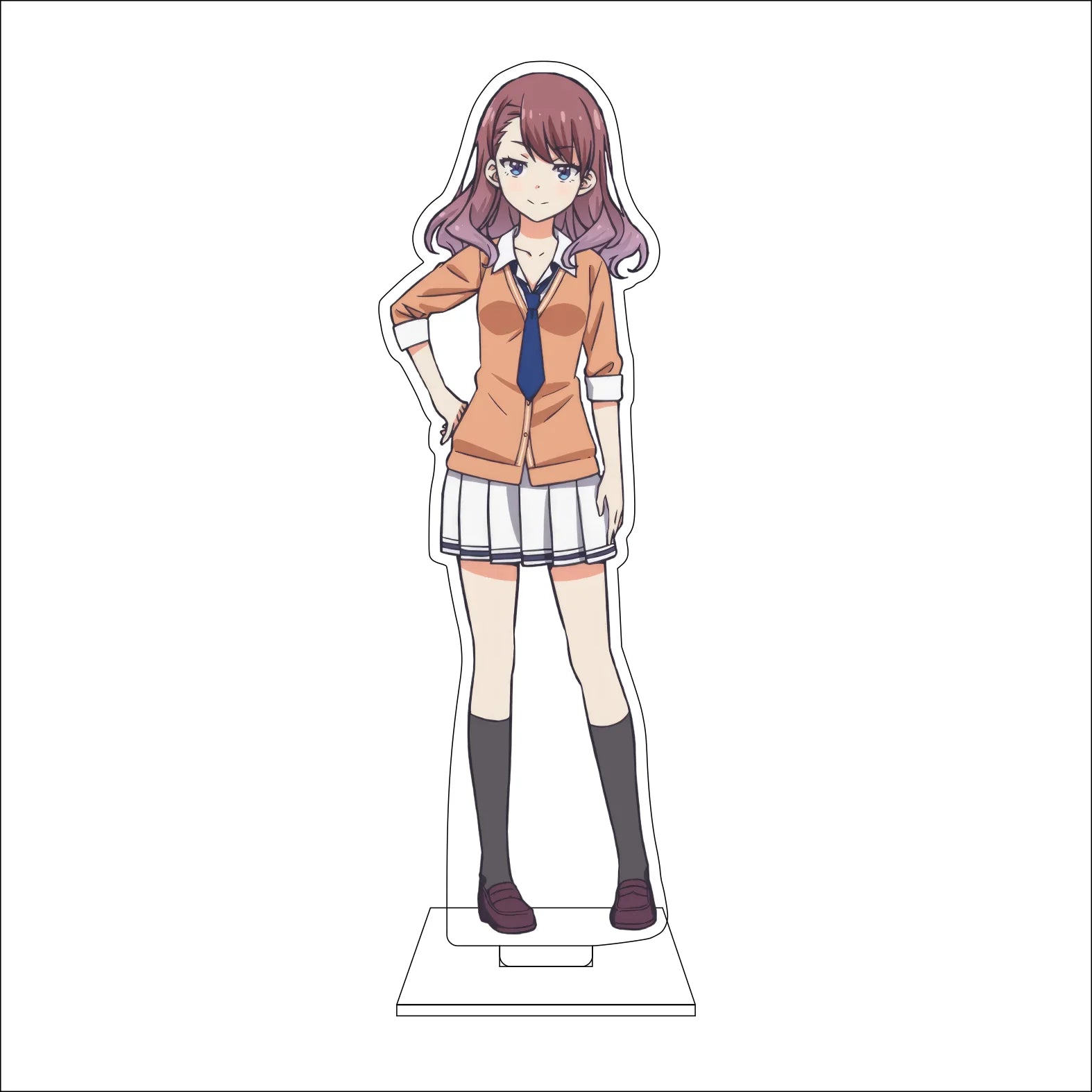 16CM Anime Classroom of the Elite Cosplay Acrylic Figure Stand Plate Ibuki Mio Karuizawa Kei Horikita Suzune Ornaments Gifts