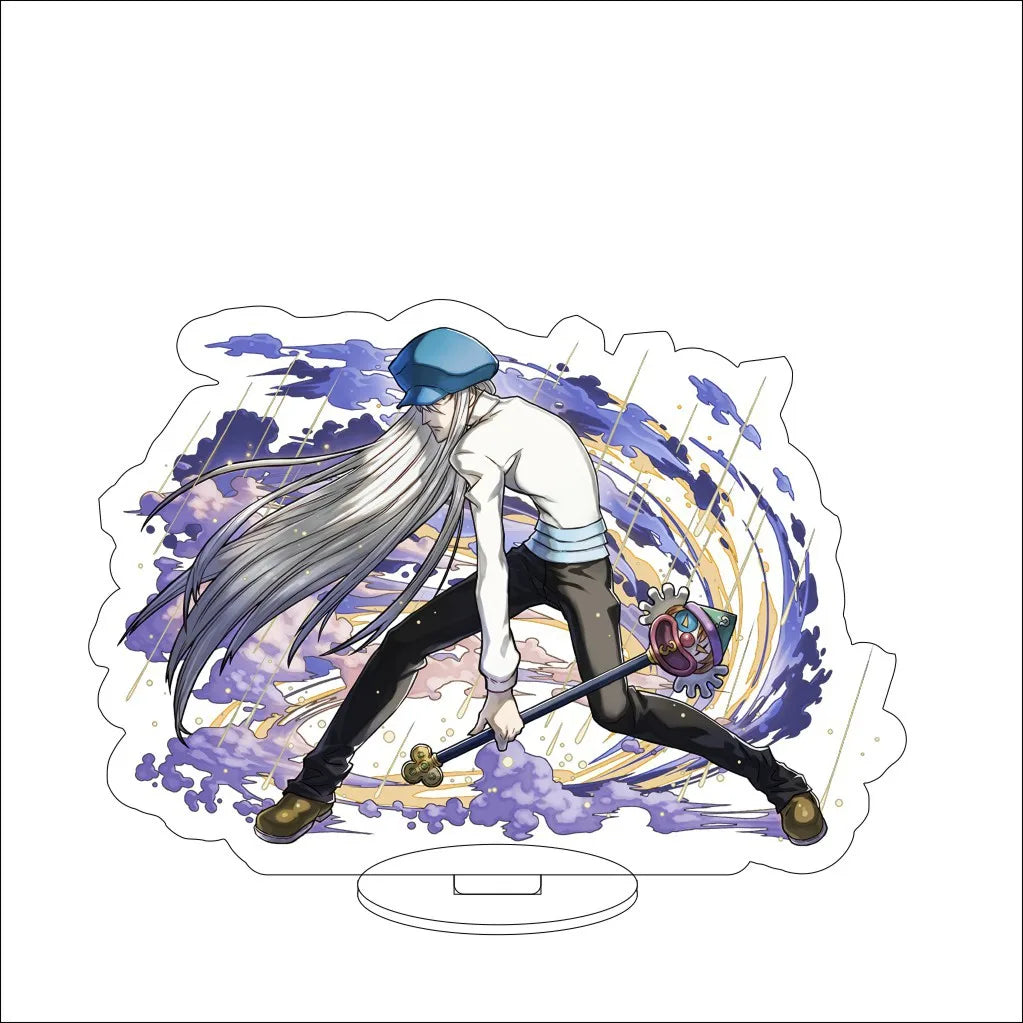 16CM Anime HUNTER x HUNTER Kite Kurapika Gon Freecss Killua Zoldyck Hisoka Cos Acrylic Figure Stand Ornaments Exquisite Gifts