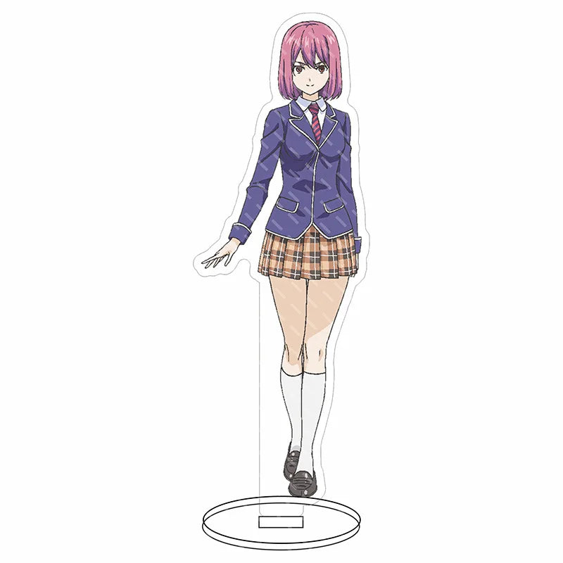16CM Anime Figure Food Wars! Shokugeki no Soma Yukihira Soma Nakiri Erina Tadokoro Megumi Cos Acrylic Stand Ornaments Gifts