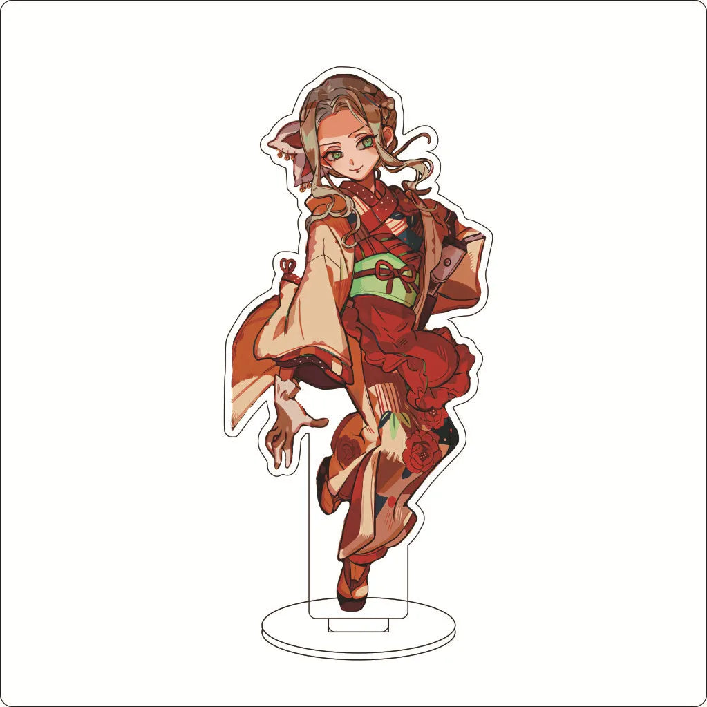 16CM Anime Toilet bound Hanako kun‌ Minamoto Kou Akane Aoi Nanamine Sakura Cos Acrylic Figure Stand Ornaments Chirstmas Gifts