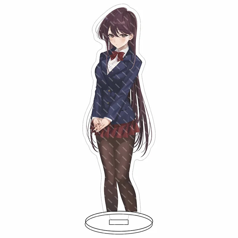 16CM Anime Figure Komi Can't Communicate‌‌ Komi Shouko Osana Najimi Cos Acrylic Stand Ornaments Chrismas Gifts