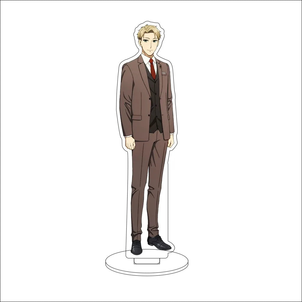 16CM Anime SPY×FAMILY Yor Forger Anya Forger Loid Forger Bond Forger Cos Acrylic Figure Stand Ornaments Chrismas Gifts