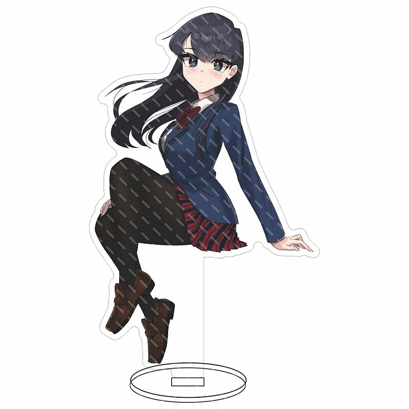 16CM Anime Figure Komi Can't Communicate‌‌ Komi Shouko Osana Najimi Cos Acrylic Stand Ornaments Chrismas Gifts
