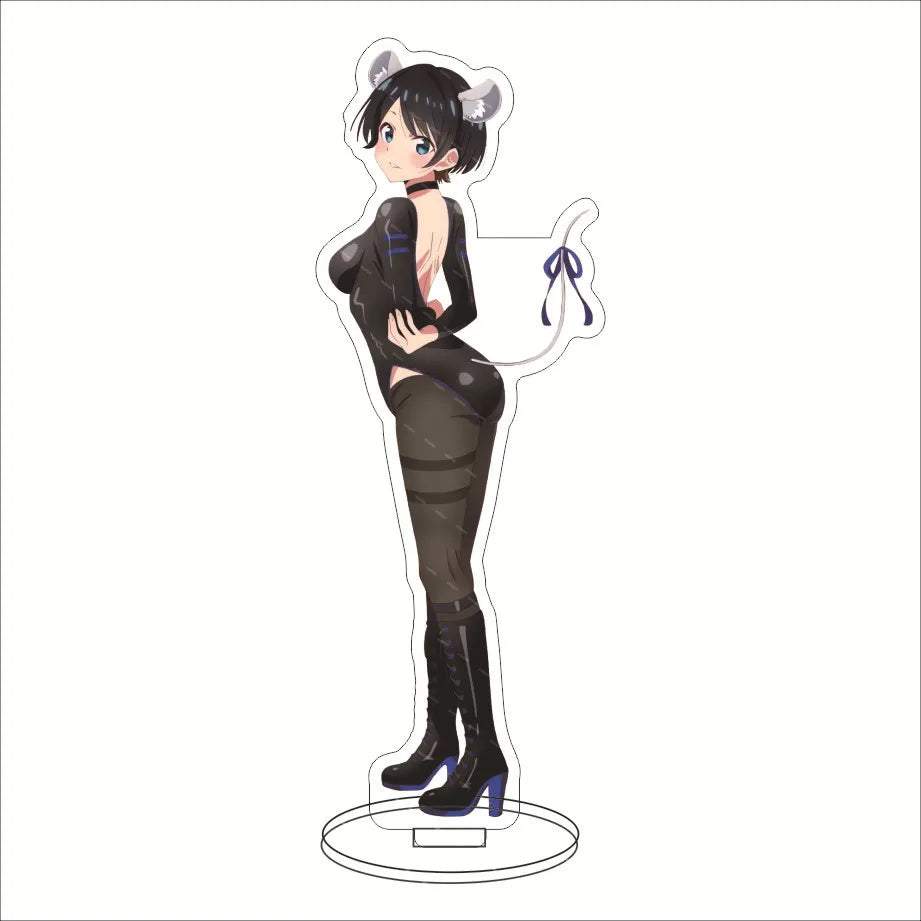 16CM Anime Figure Rent A Girlfriend‌ Ichinose Chizuru Sarashina Ruka Sakurasawa Sumi Nanami Mami Cos Acrylic Stand Ornament Gift