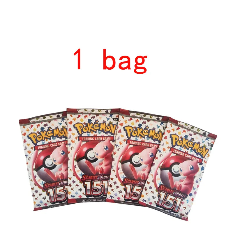 360pcs Pokemon Card Scarlet & Violet Prismatic Evolutions Pokemon Box English Booster Battle 151 Ultra Prism Booster Battle Card