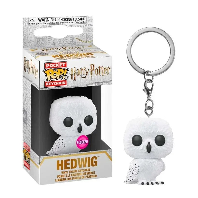 Funko POP Keychain Toy Hermione Granger Dobby Dumbledore Malfoy Ginny Ron Hedwig Snape Voldemort Luna Pocket Pop Key Ring Toy