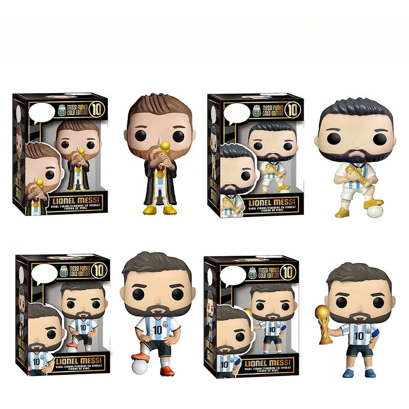 2026 new POP characters Messi, Cristiano Ronaldo, Mbappe, Messi World Cup trophy jersey collection character models
