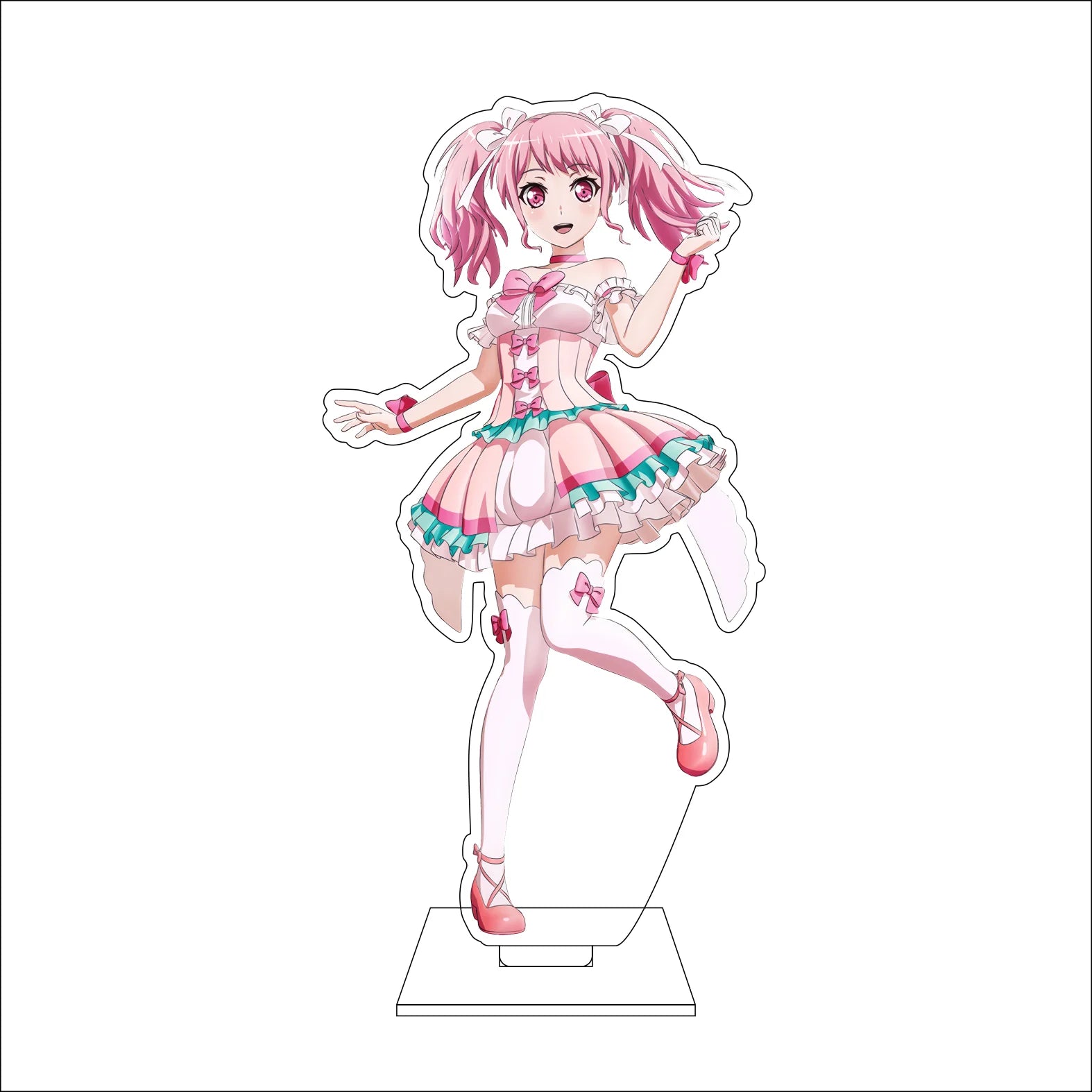 16CM Anime BanG Dream! Cosplay Acrylic Figure Stand Plate Ran Mitake Moca Aoba Himari Uehara Tomoe Udagawa Ornaments Gifts