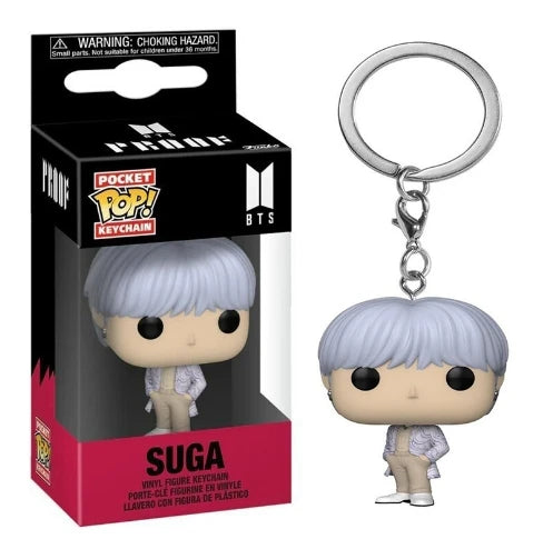Funko POP Pocket Keychain Toy Men's Team RM SUGA JUNG KOOK JIMIN Jin V J-HOPE Pocket Pop Keychain Vinyl Figure Collection Toys