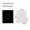 Kpop Photo Album New INS Multi-pockets Loose-leaf Binder 3 Inch Photocard Holder Idol Cards Collect Book Star Chaser