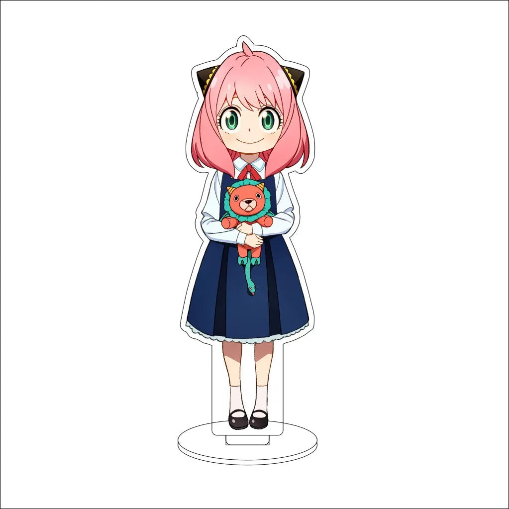 16CM Anime SPY×FAMILY Yor Forger Anya Forger Loid Forger Bond Forger Cos Acrylic Figure Stand Ornaments Chrismas Gifts