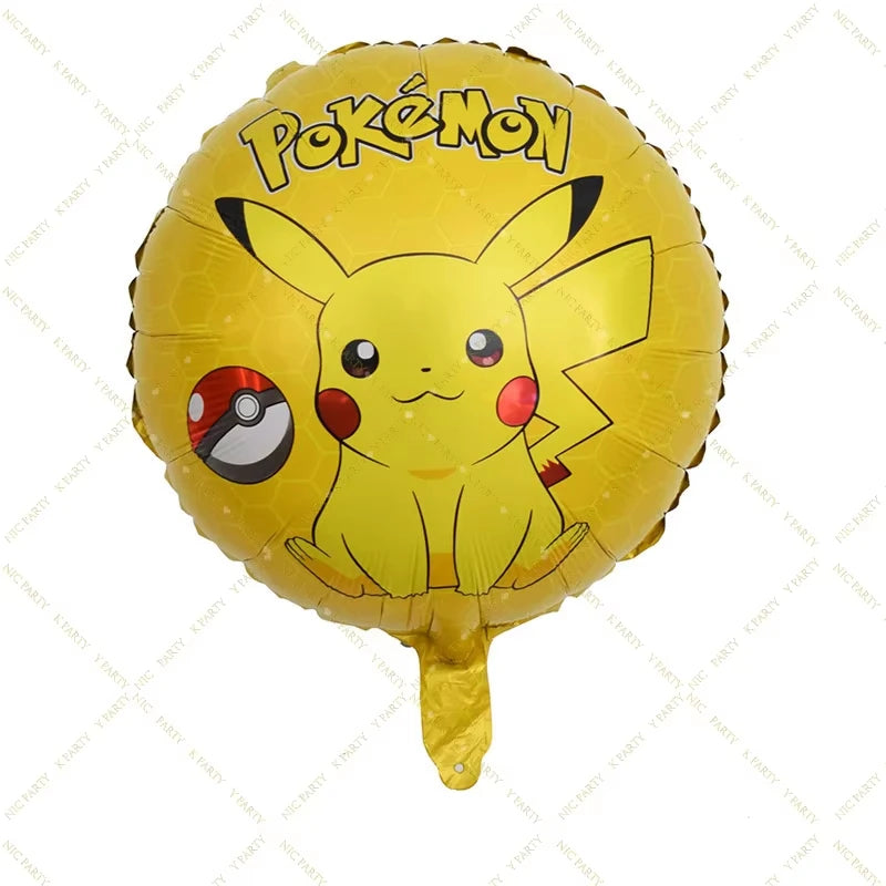 Giant PokeMons Theme Foil Balloons Birthday Party Decoration for Kids Birthday Party Gift Favors photo booth Baby Shower Balloon