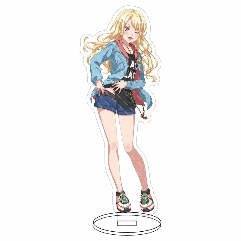 16CM Anime Figure BanG Dream! Morfonica Kurata Mashiro Hiromachi Nanami Futaba Tsukushi Kirigaya Toko Cos Acrylic Stand Ornament