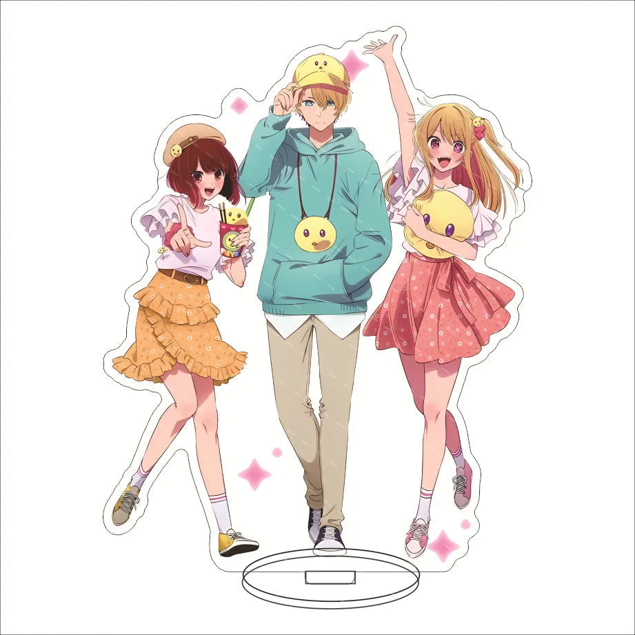 16CM Anime Figure Oshi no Ko Hoshino Ai Hoshino Rubii Arima Kana MEM CYO Hoshino Akua Cos Acrylic Stand Ornaments Cute Gifts