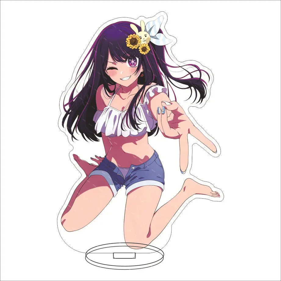 16CM Anime Figure Oshi no Ko Hoshino Ai Hoshino Rubii Arima Kana MEM CYO Hoshino Akua Cos Acrylic Stand Ornaments Cute Gifts