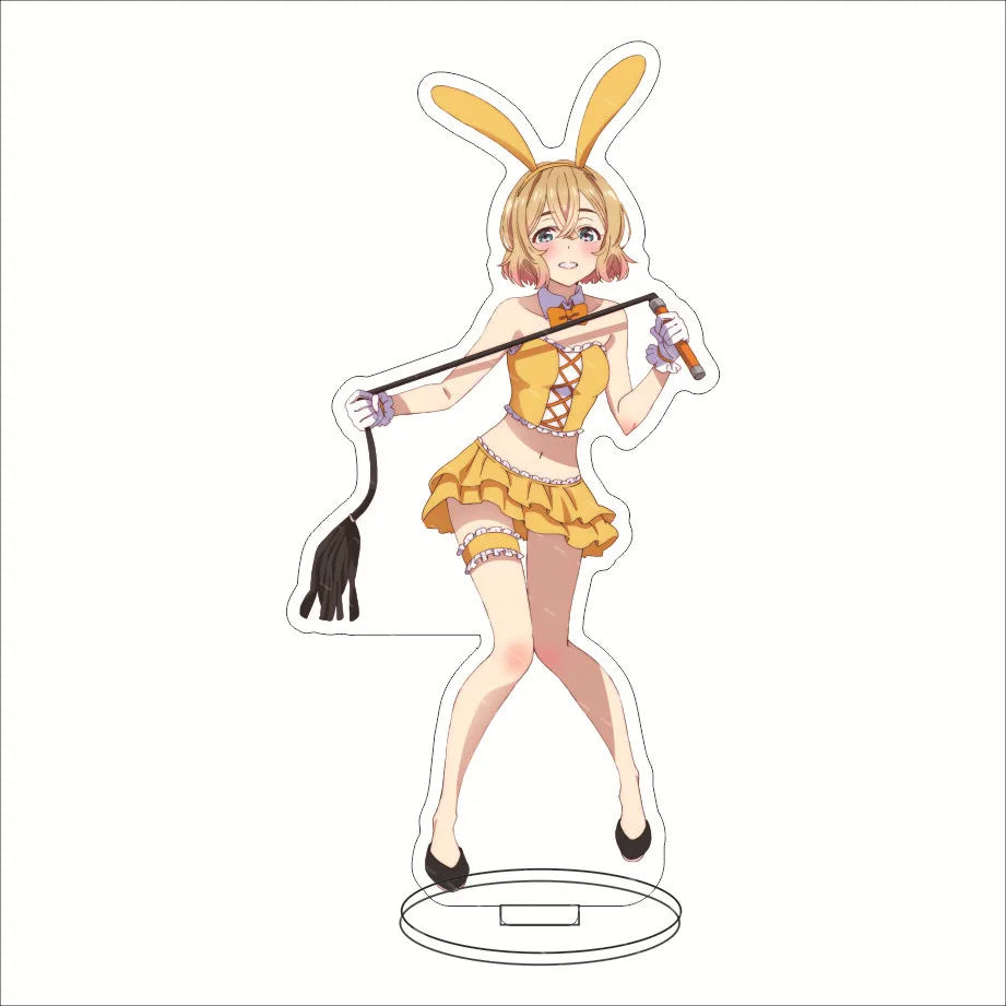16CM Anime Figure Rent A Girlfriend‌ Ichinose Chizuru Sarashina Ruka Sakurasawa Sumi Nanami Mami Cos Acrylic Stand Ornament Gift