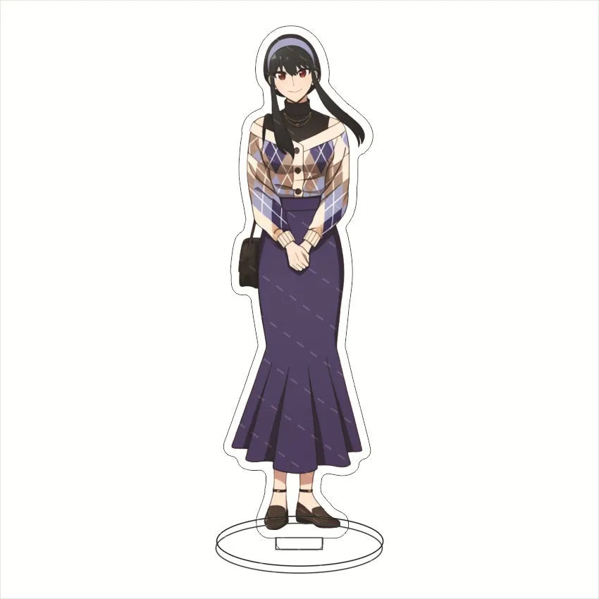 16CM Anime Figure ‌SPY×FAMILY‌‌‌ Yor Forger Anya Forger Damian Desmond Twilight Bond Cos Acrylic Stand Ornaments Chrismas Gifts
