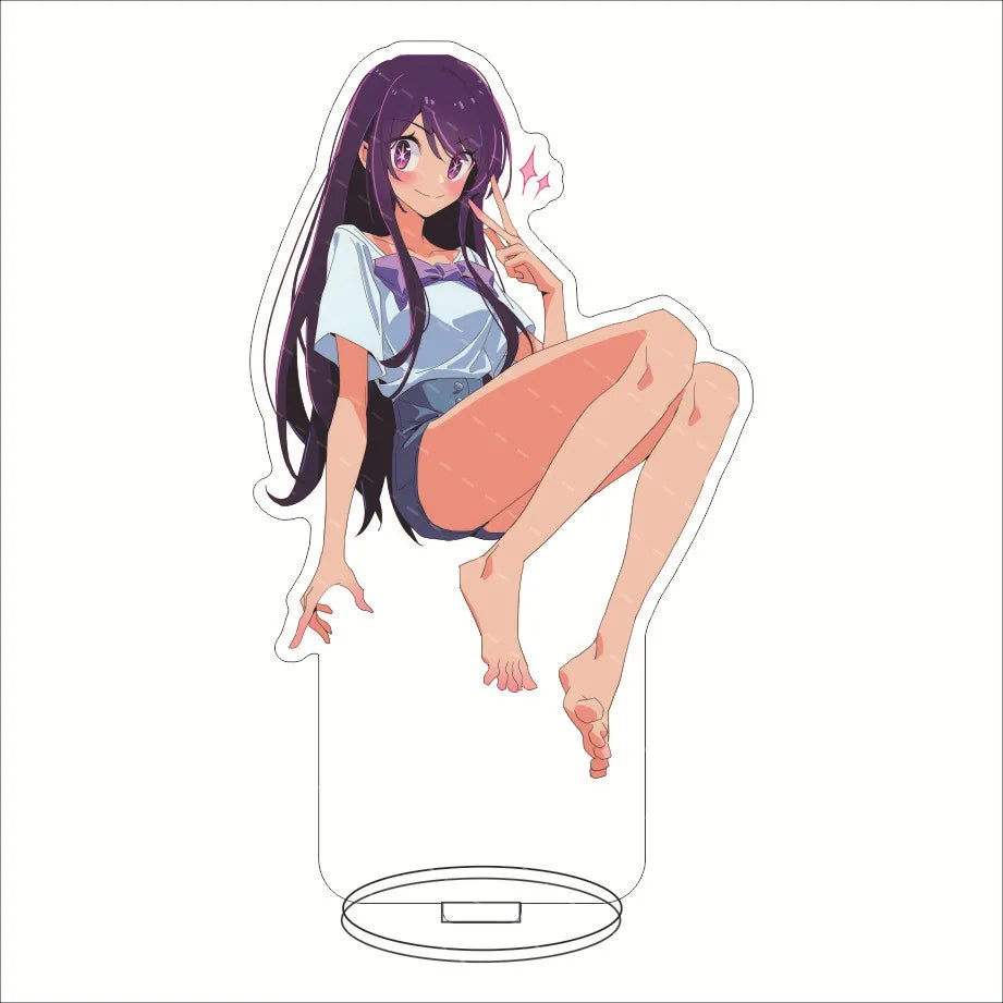 16CM Anime Figure Oshi no Ko Hoshino Ai Hoshino Rubii Arima Kana MEM CYO Hoshino Akua Cos Acrylic Stand Ornaments Cute Gifts
