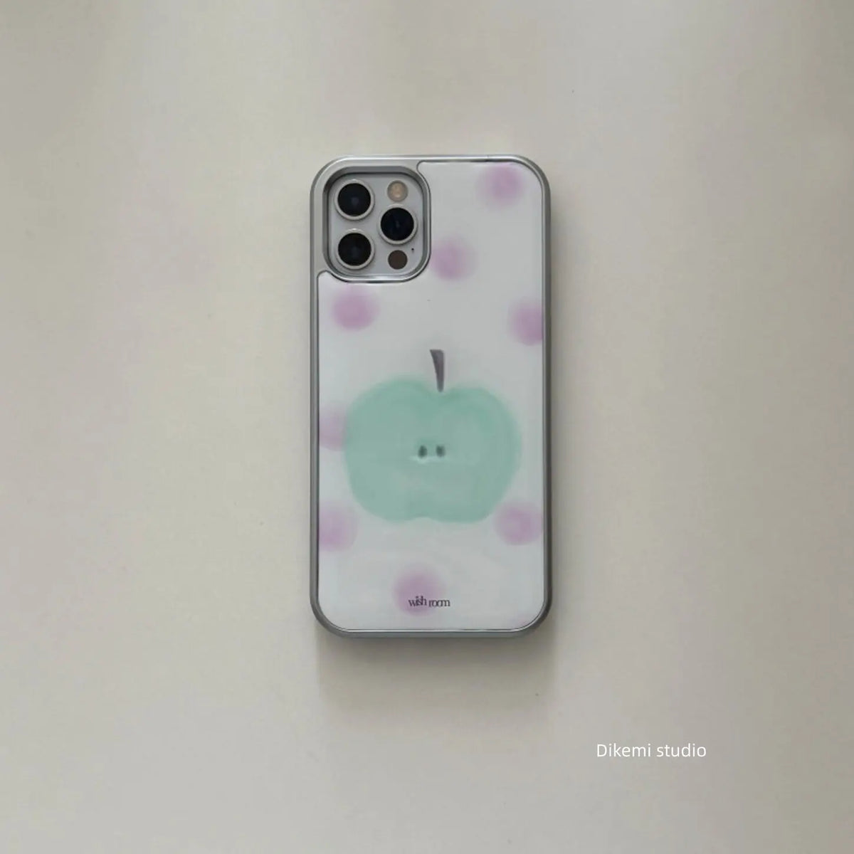 INS Korea Kawaii Cute Glasses Face Bear Kpop Girl Phone Case For iPhone 17 16 Promax 15 14 13 12 11 Pro Max Plus Y2k Resin Cover