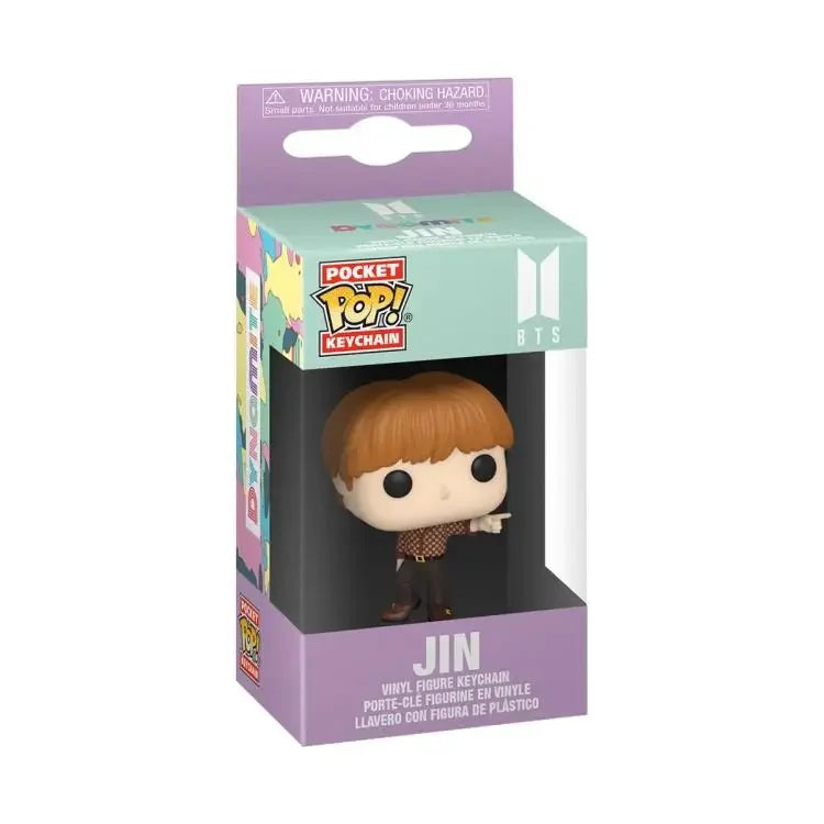 Funko POP Pocket Keychain Toy Men's Team RM SUGA JUNG KOOK JIMIN Jin V J-HOPE Pocket Pop Keychain Vinyl Figure Collection Toys