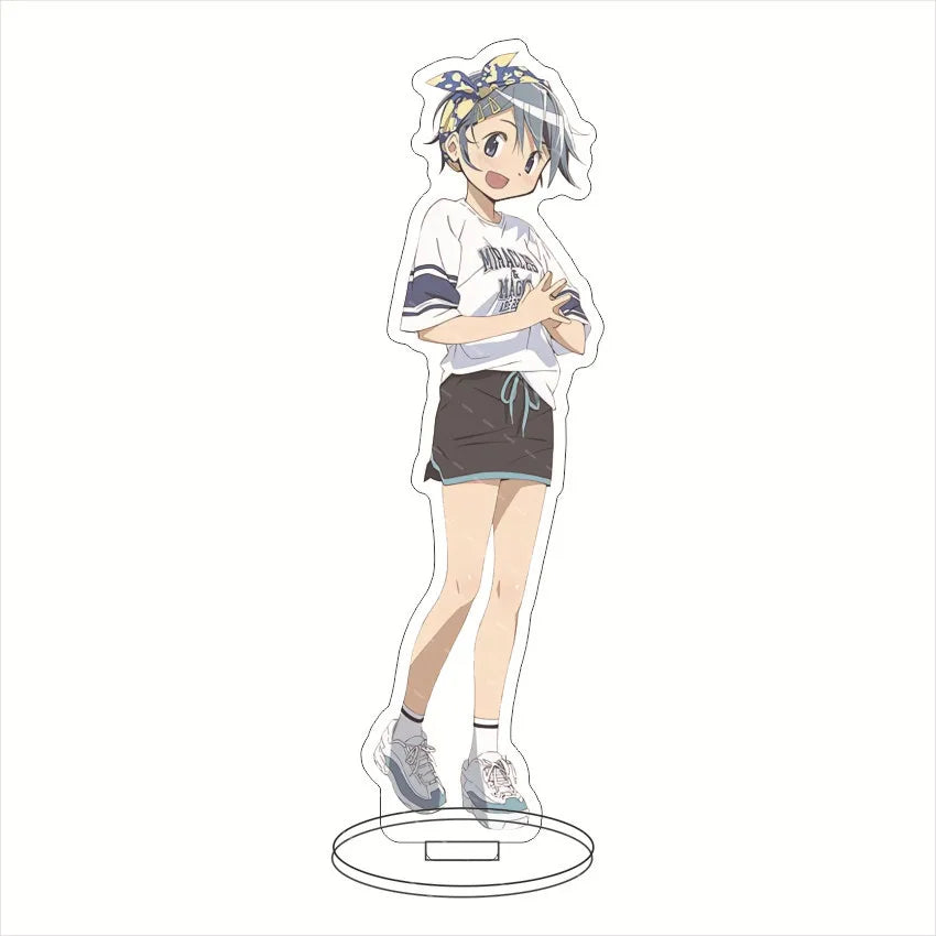 16CM Anime Figure Puella Magi Madoka Magica Kaname Madoka Sakura Kyouko Akemi Homura Cos Acrylic Stand Ornaments Cute Gifts