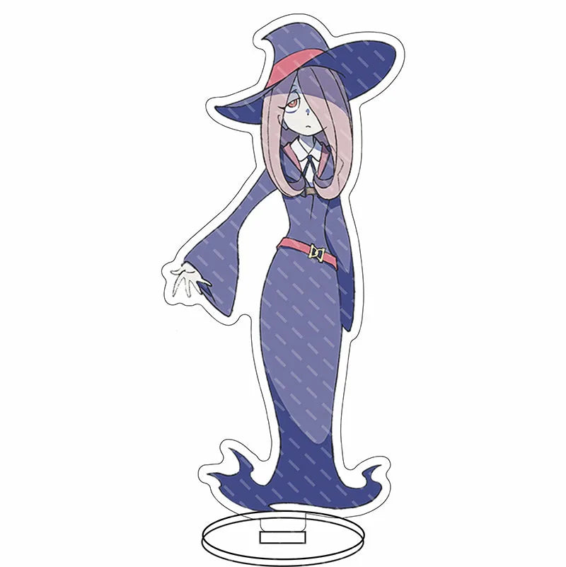 16CM Anime Figure Little Witch Academia‌ Kagari Lotte Jansson Sucy Manbavaran Diana Cavendish Cos Acrylic Stand Ornaments Gifts