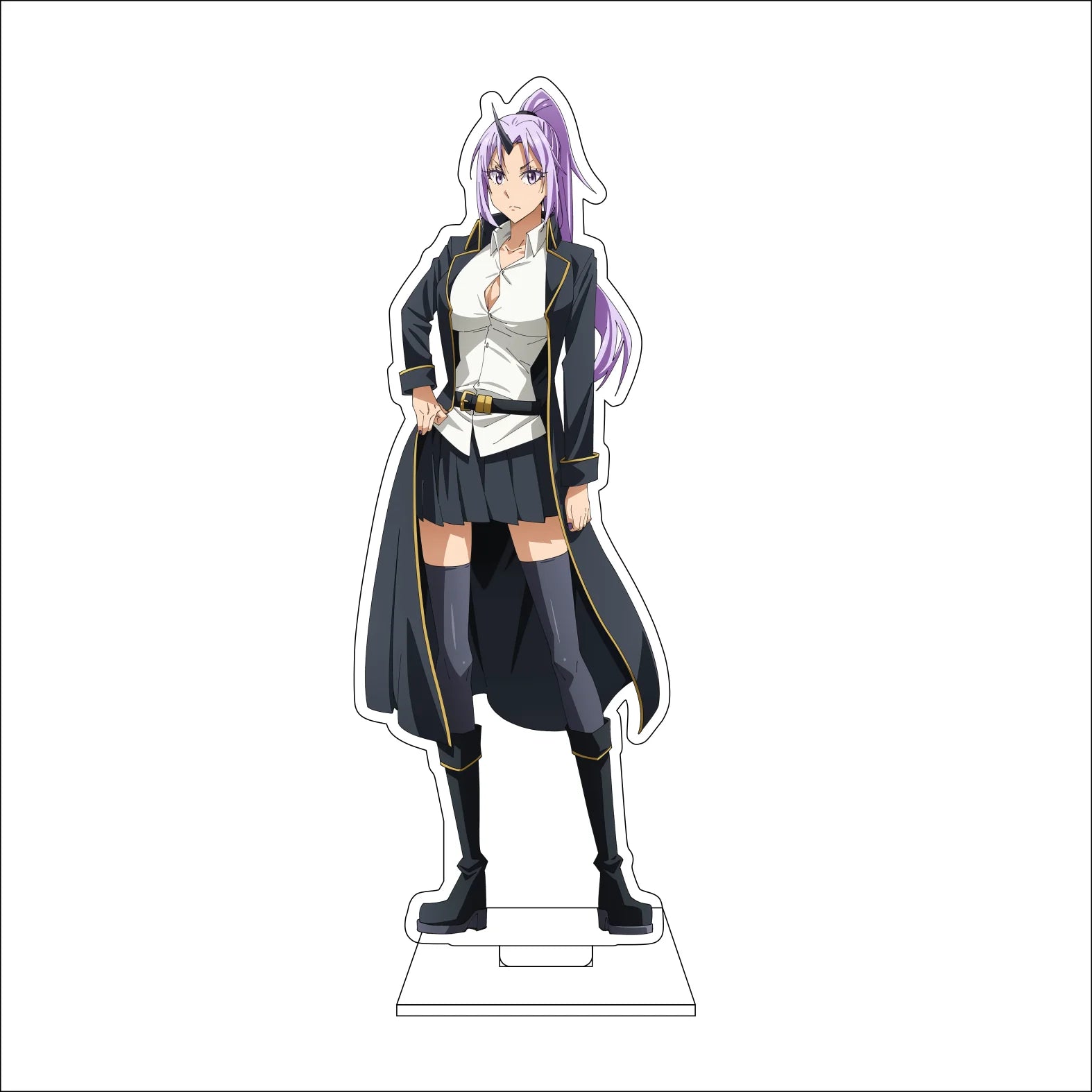 16CM Anime Rimuru Tempest Diablo shuna Shizue Izawa Cosplay Acrylic Figure Stand Plate Ornaments Gifts