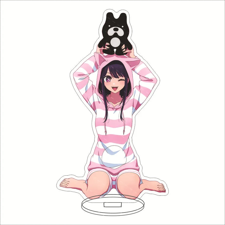 16CM Anime Figure Oshi no Ko Hoshino Ai Hoshino Rubii Arima Kana MEM CYO Hoshino Akua Cos Acrylic Stand Ornaments Cute Gifts