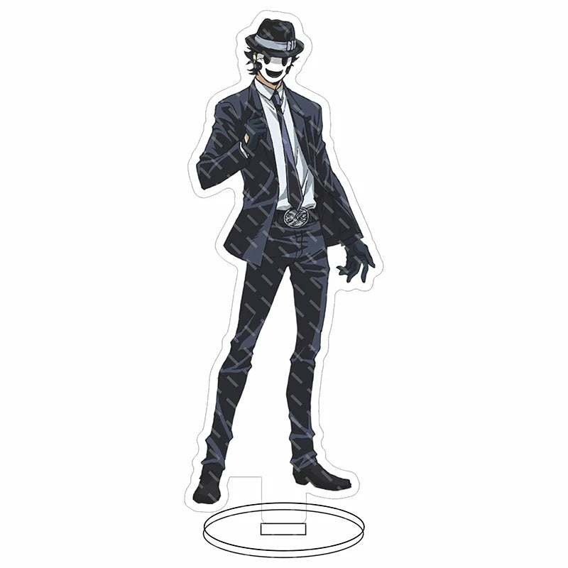 16CM Anime Figure High-Rise Invasion‌ Honjo Yuri Nise Mayuko Arasaki Kunoe Mayuko Nise Cos Acrylic Stand Ornaments Gifts