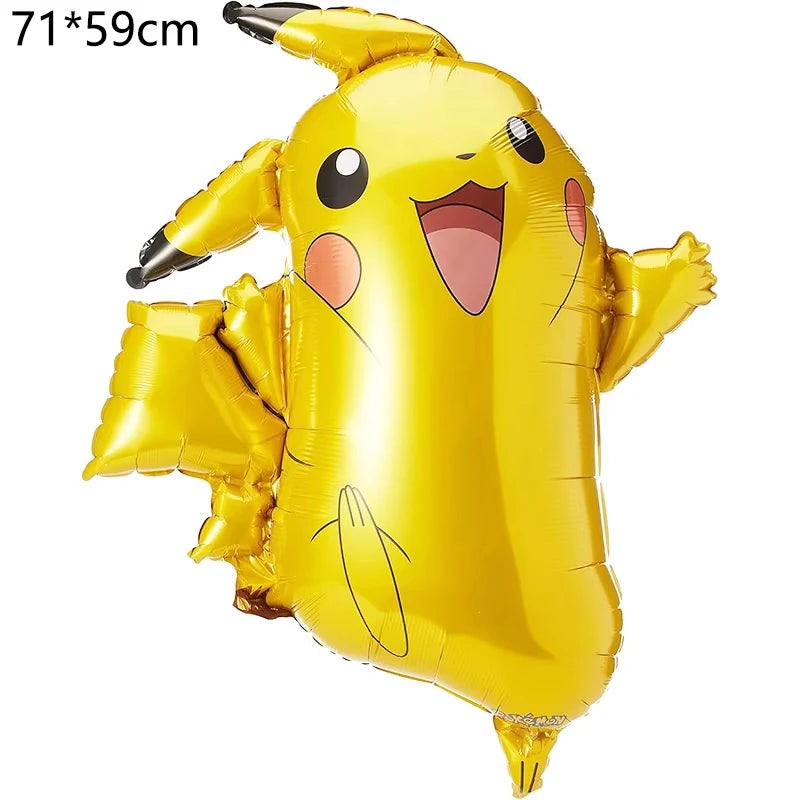 Giant PokeMons Theme Foil Balloons Birthday Party Decoration for Kids Birthday Party Gift Favors photo booth Baby Shower Balloon