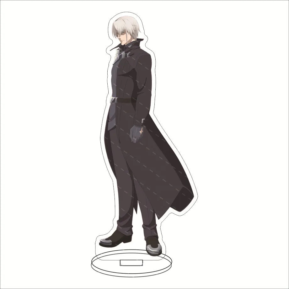 16CM Anime Figure The Misfit of Demon King Academy Misha Necron Sasha Necron Misha Ilioroggo Cos Acrylic Stand Ornaments Gifts