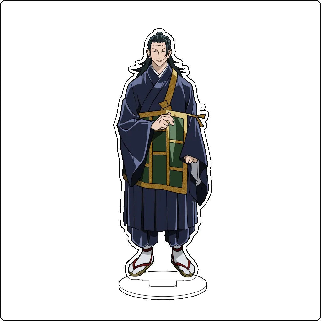 16CM Anime Jujutsu Kaisen Gojo Satoru Itadori Yuji Fushiguro Megumi Zen'in Maki Cos Acrylic Figure Stand Ornaments Chrismas Gift