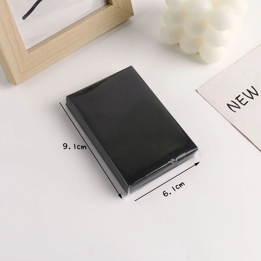 Sharkbang 50pcs/Lot Holo Card Sleeves 61x91mm 20C Macaron Color Kpop Holder For Postcards Films Game Cards Photocard Protector
