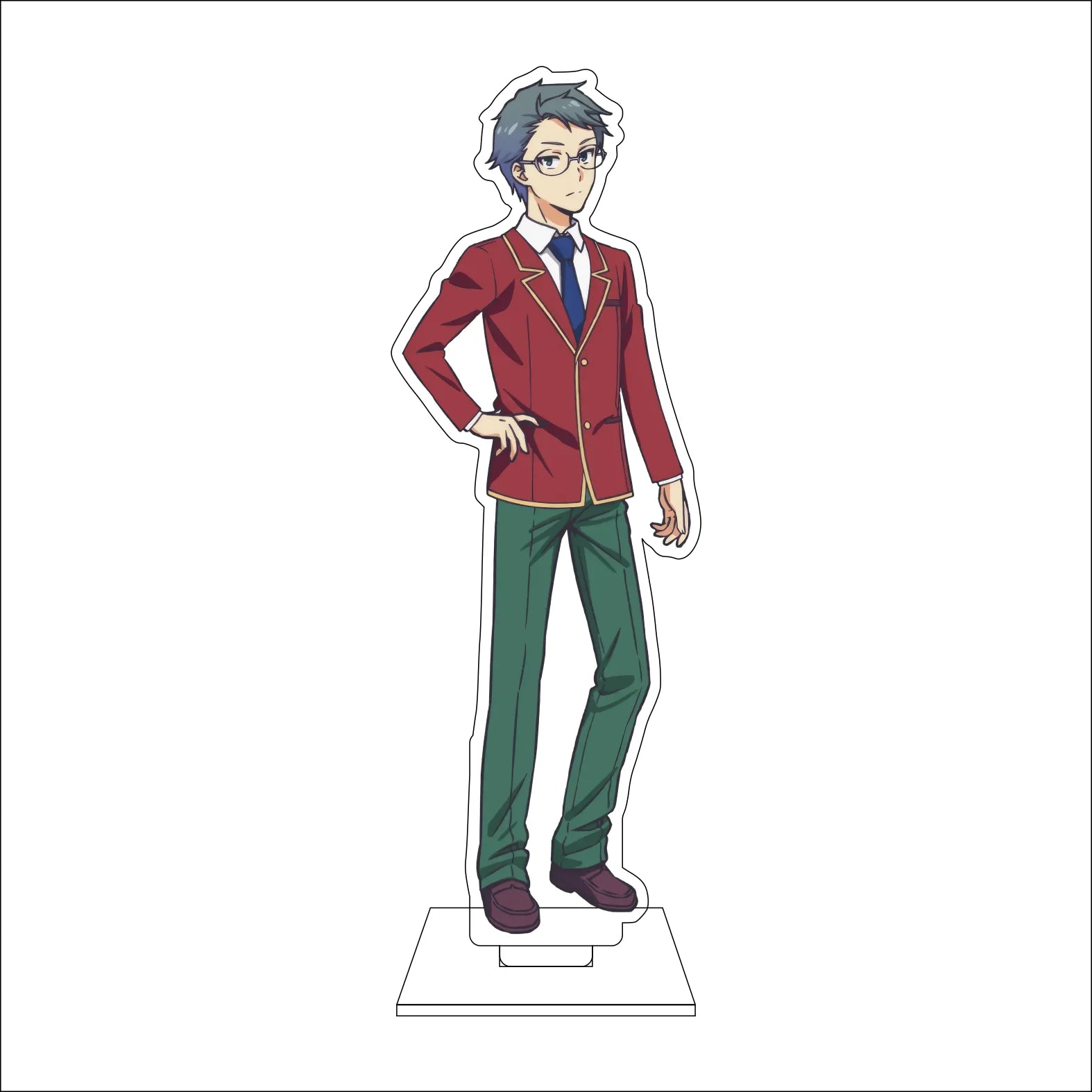 16CM Anime Classroom of the Elite Cosplay Acrylic Figure Stand Plate Ibuki Mio Karuizawa Kei Horikita Suzune Ornaments Gifts