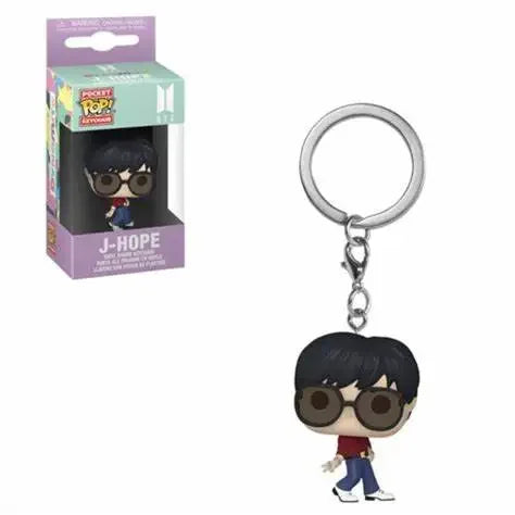 Funko POP Pocket Keychain Toy Men's Team RM SUGA JUNG KOOK JIMIN Jin V J-HOPE Pocket Pop Keychain Vinyl Figure Collection Toys